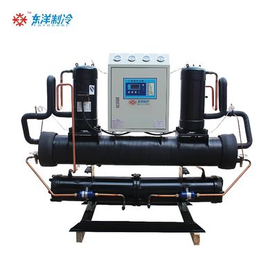 Chiller de tipo abierto de 30 HP 380V / 220V Chiller de alta eficiencia utilizado en la producción industrial